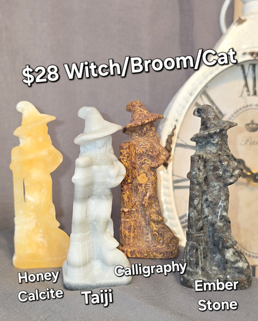 Witch/Broom/Cat