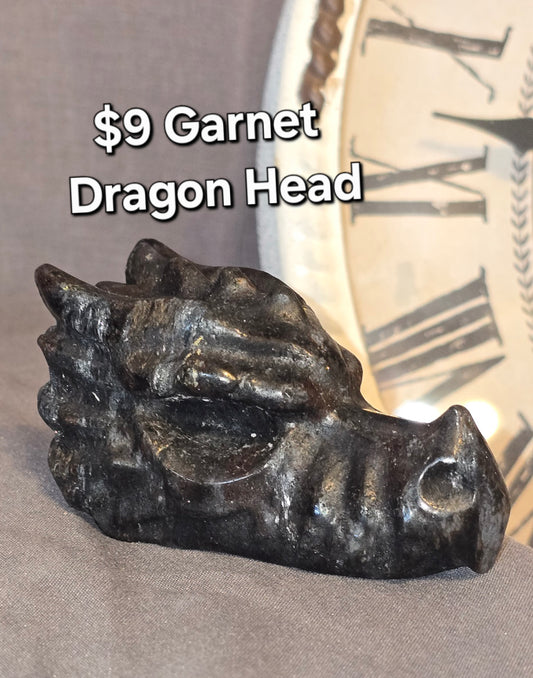 Garnet Dragon Head