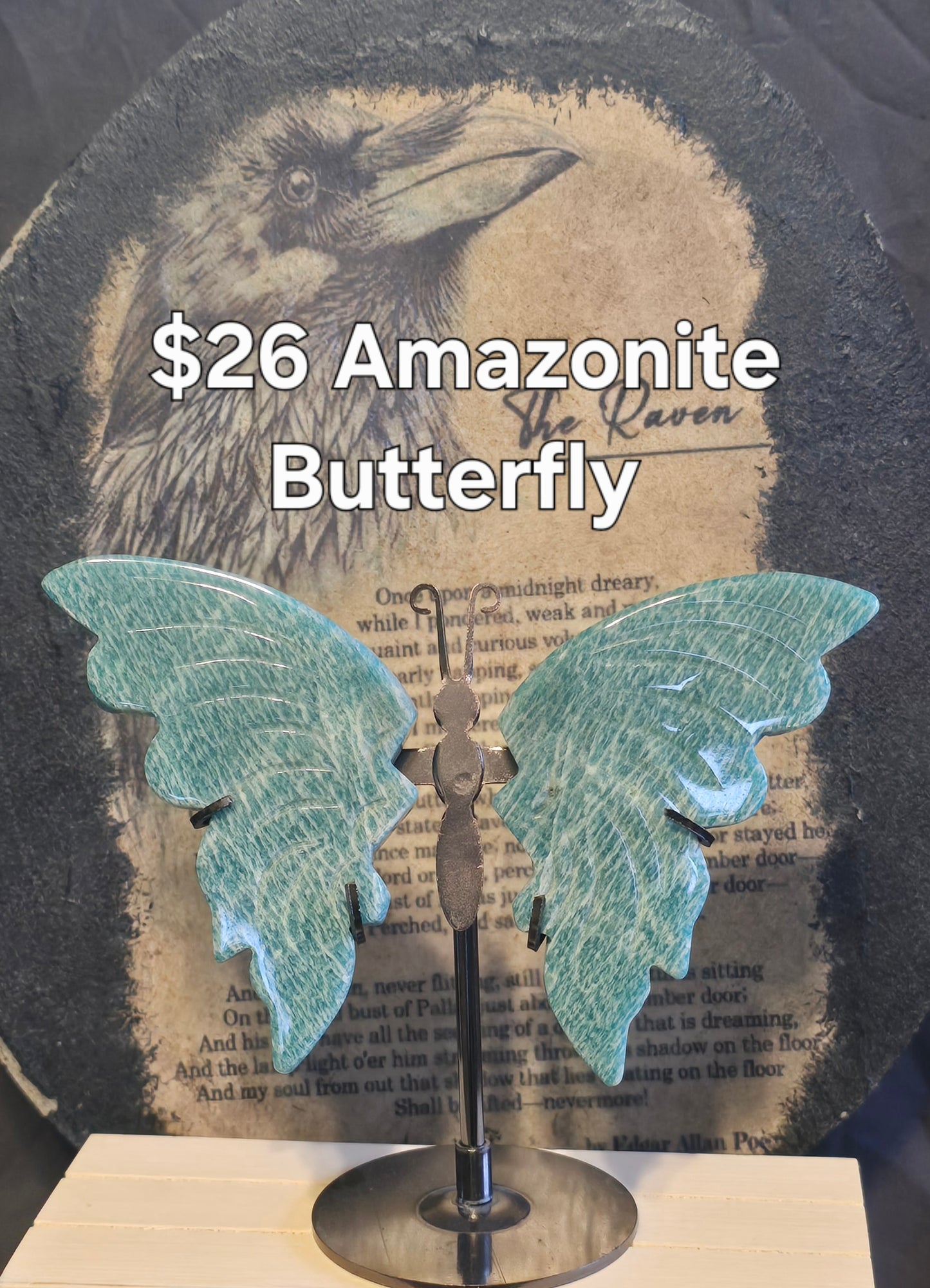 S0146 Amazonite Butterfly