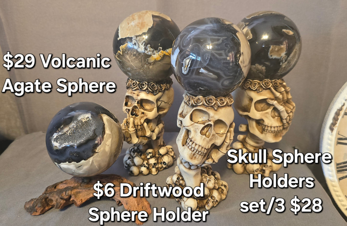 See, Speak, hear no evil Sphere Holders