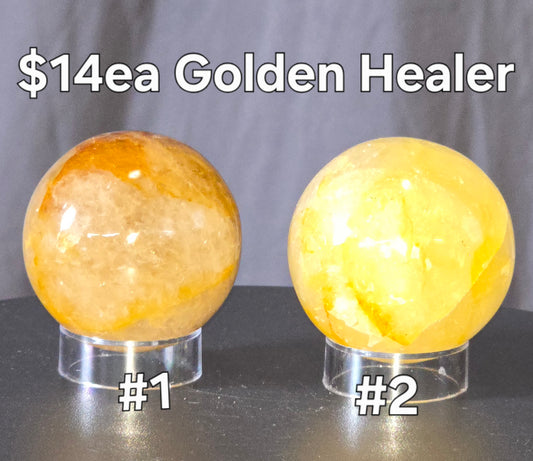 S0463 Golden Healer Sphere