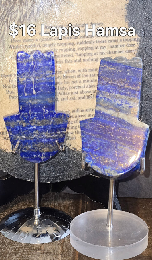 S0192 Lapis Lazuli Hamsa