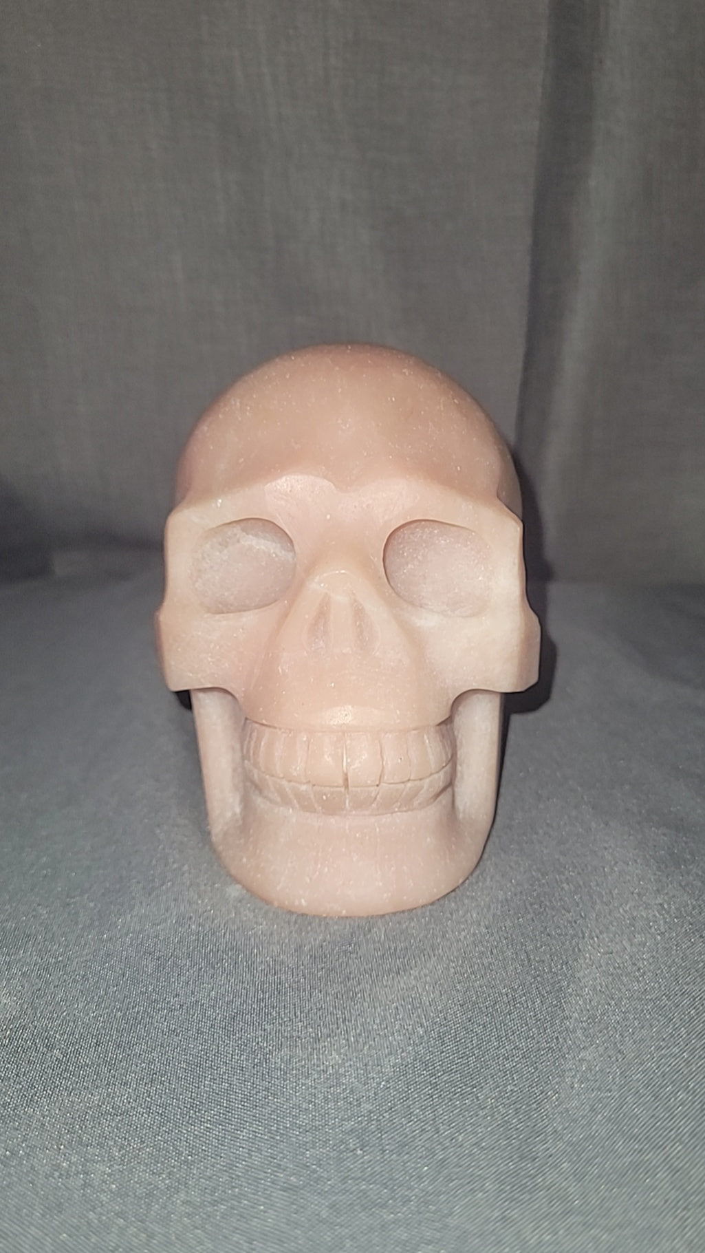 Pink Opal Skull