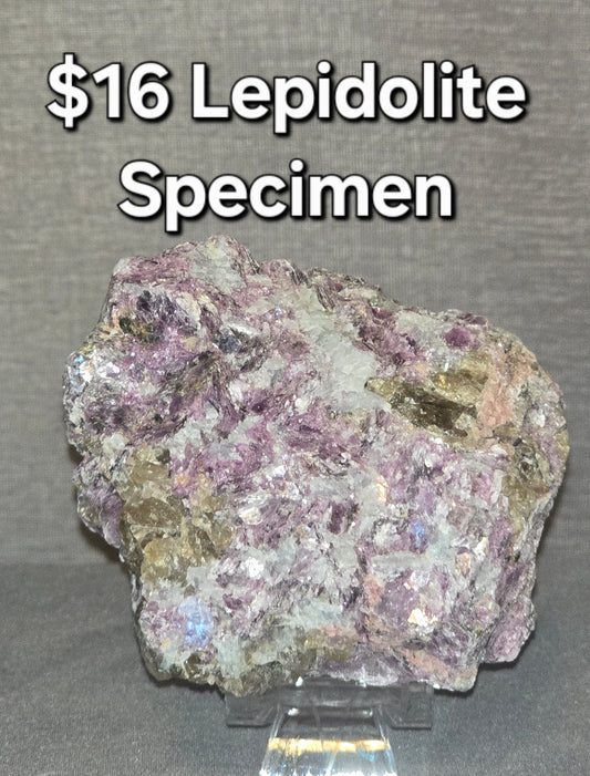 Lepidolite Specimen