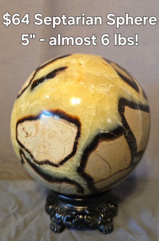 S0359 Septarian Sphere