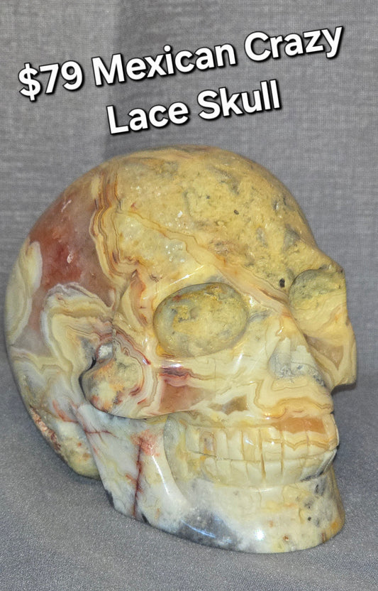 Mexican Crazy Lace Skull