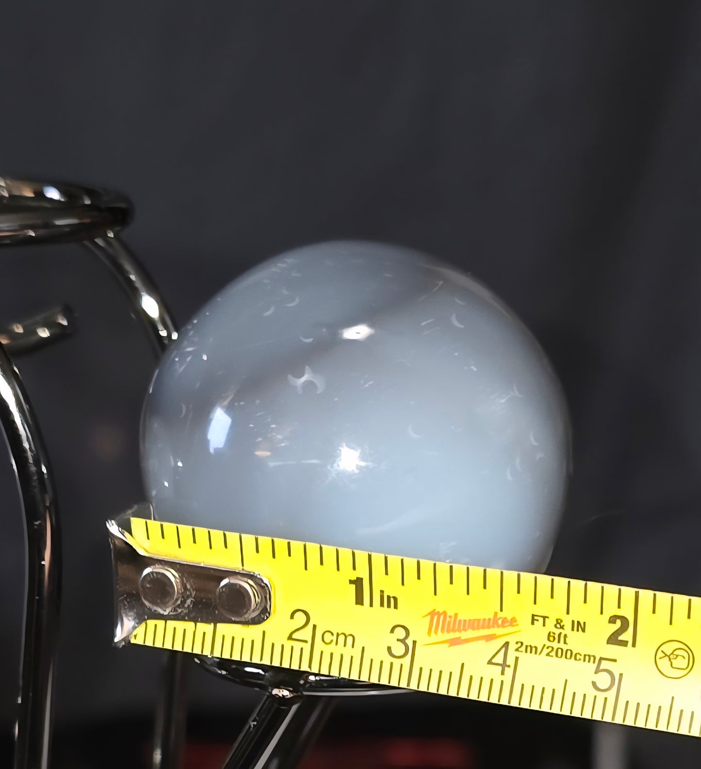 S0393 Orca Agate Sphere