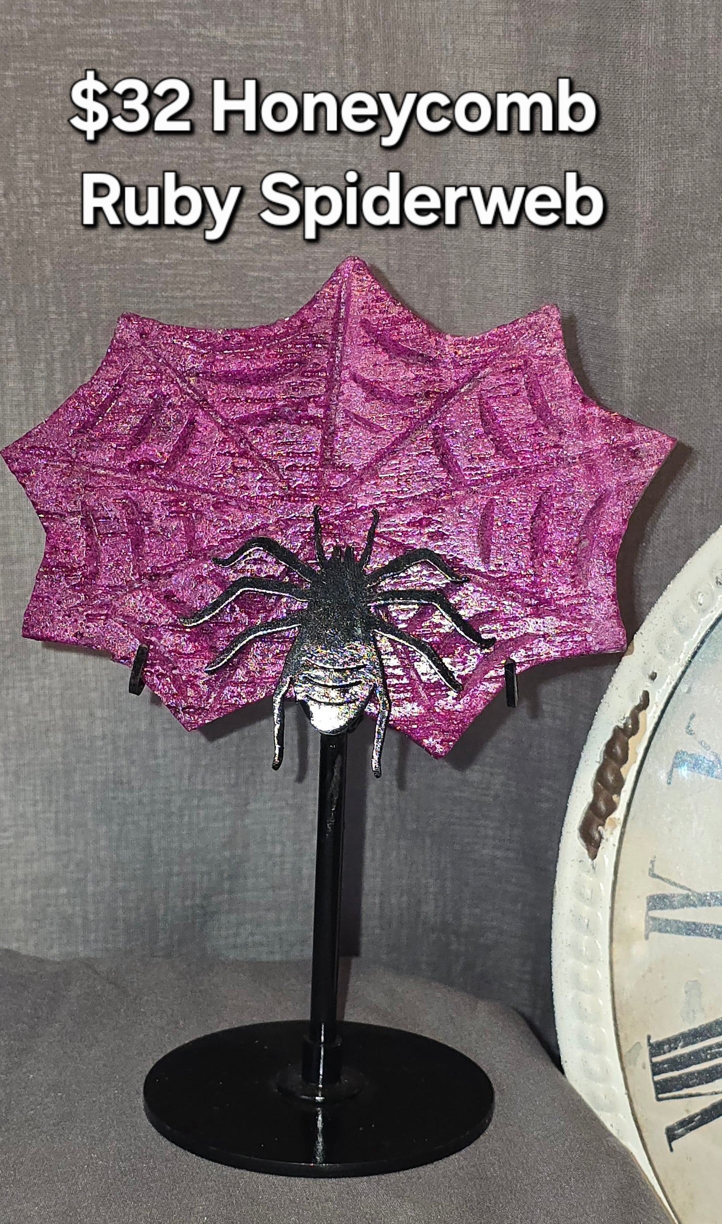 Honeycomb Ruby Spiderweb