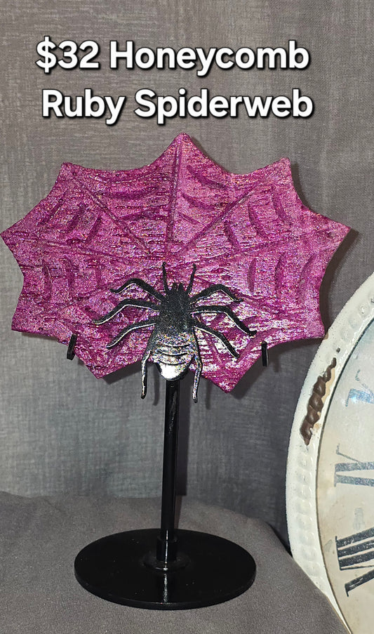 Honeycomb Ruby Spiderweb