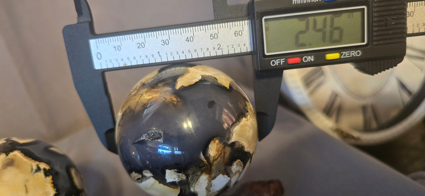 Volcanic Agate Sphere