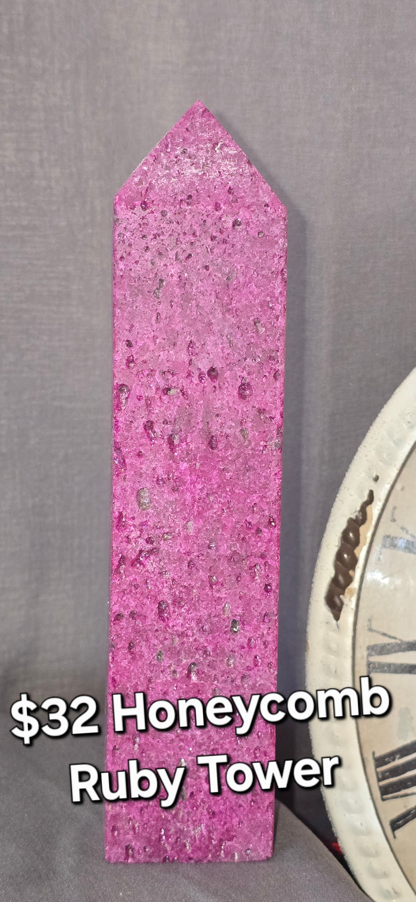 Honeycomb Ruby Tower