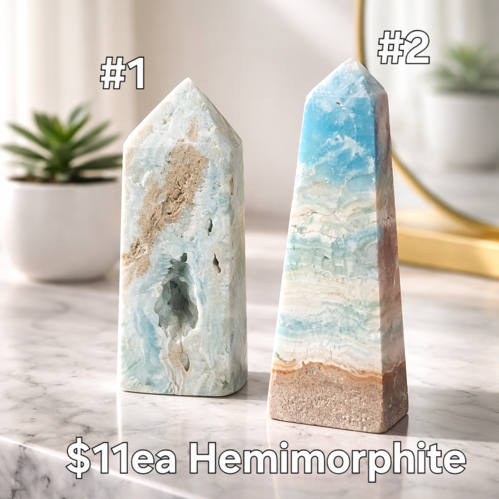 S0091 Hemimorphite Tower
