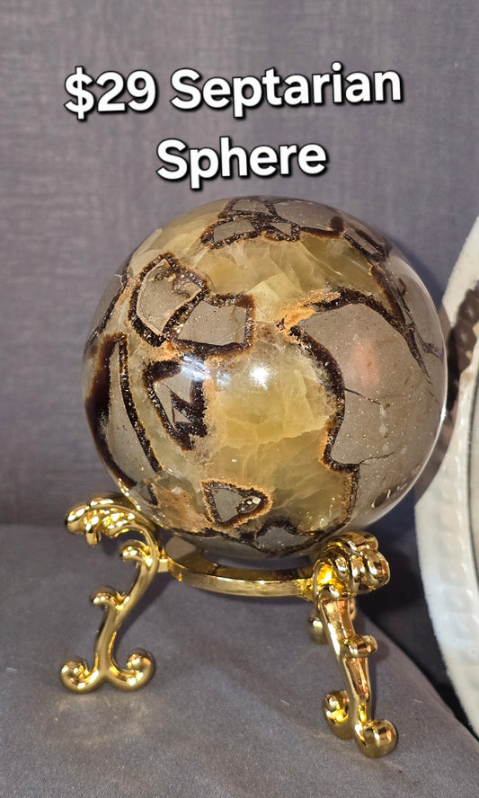 Septarian Sphere