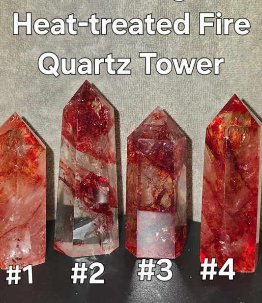 S0044 Madagascar Heat-treated Fire Quartz
