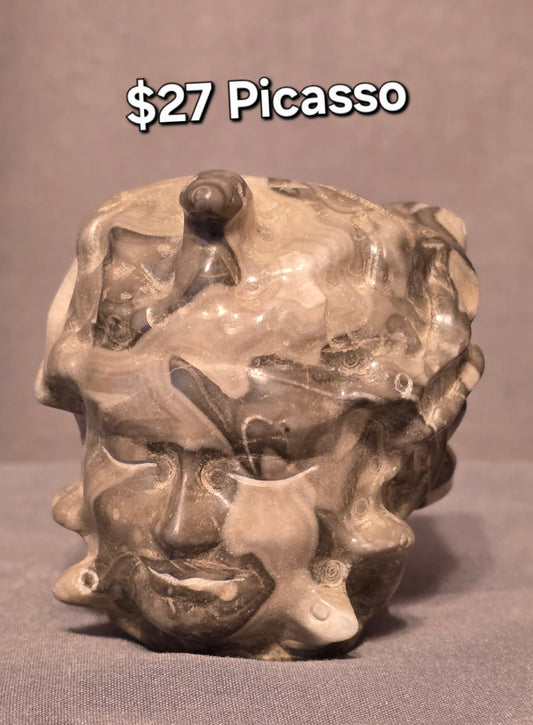 Picasso Jasper Medusa Head