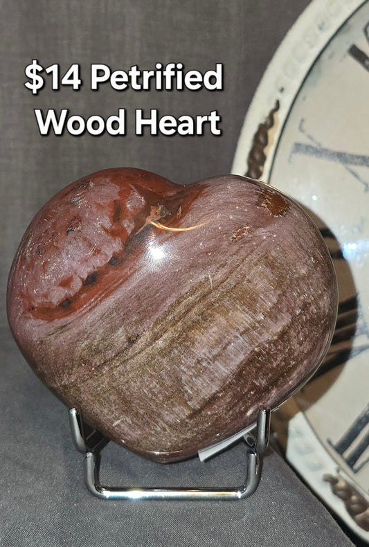 Petrified Wood Heart
