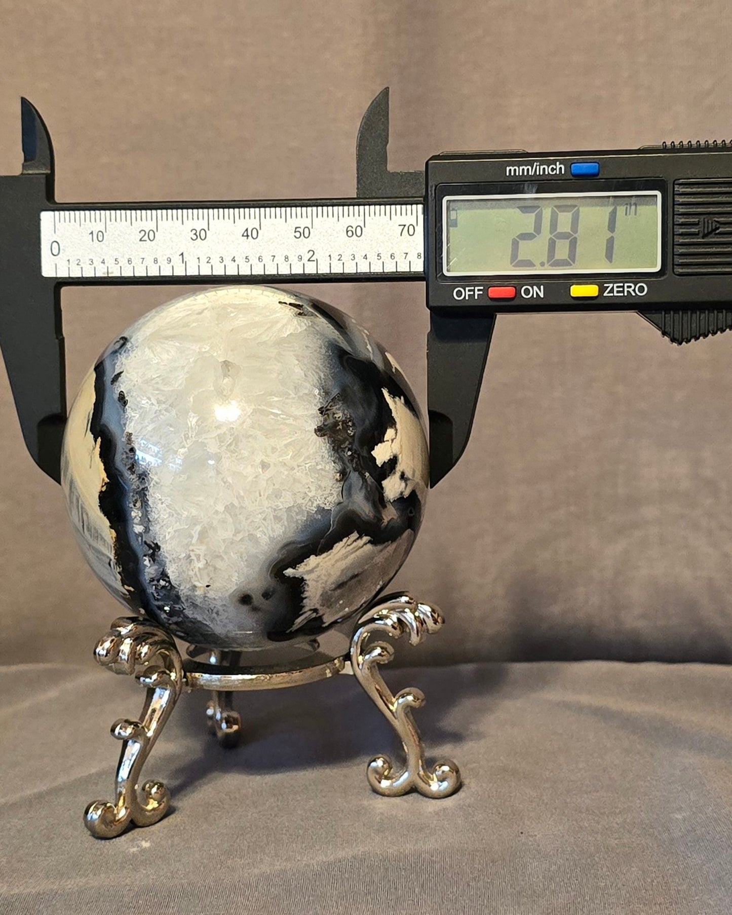 Volcanic Agate Sphere