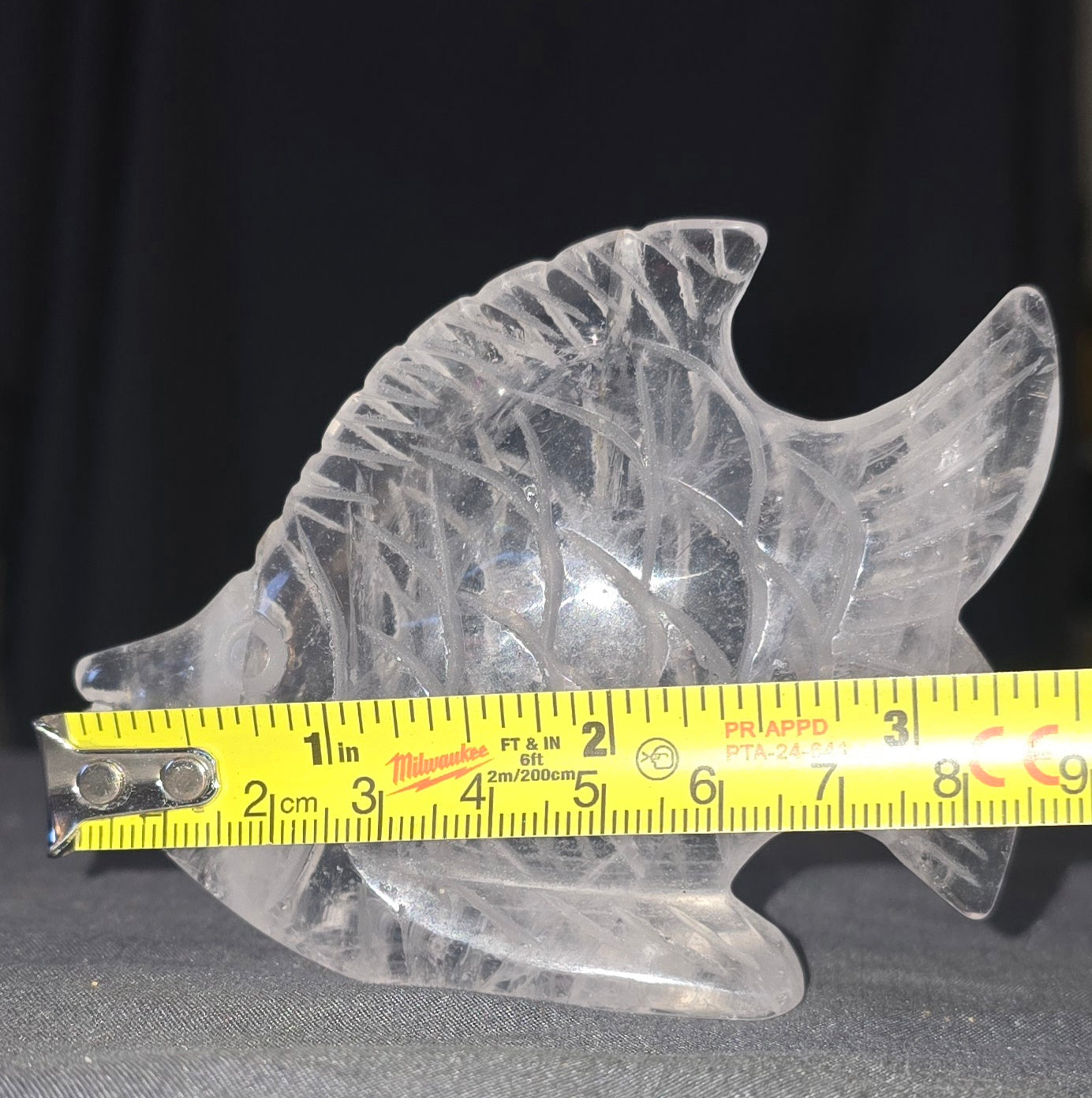 S0428 Clear Quartz Carvings