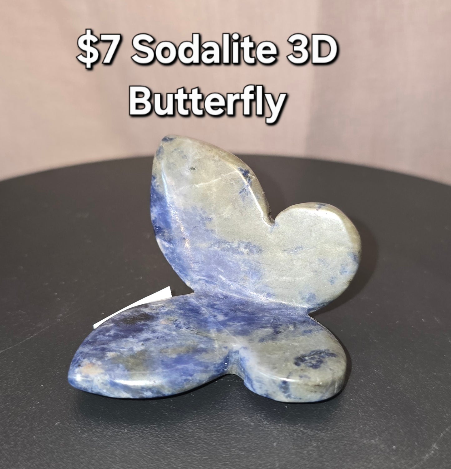 Sodalite 3D Butterfly