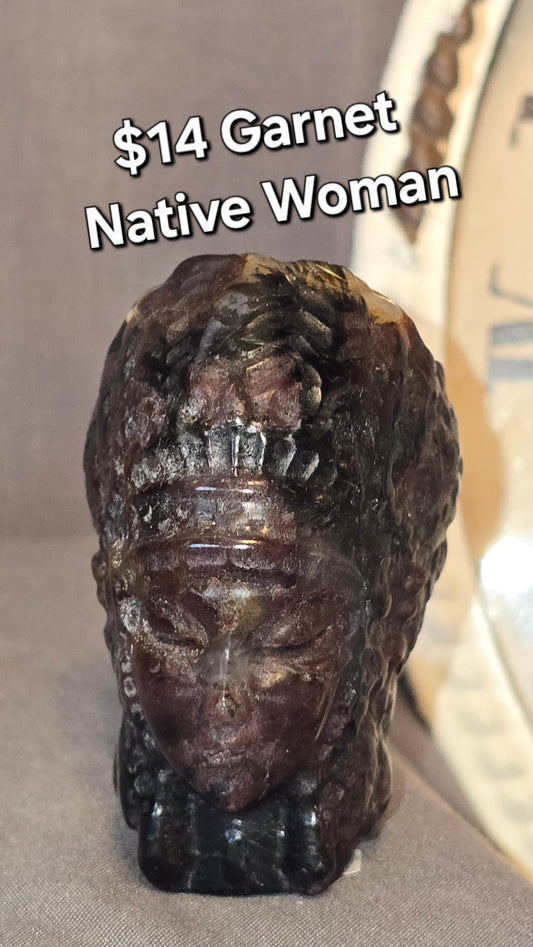 Garnet Native Woman