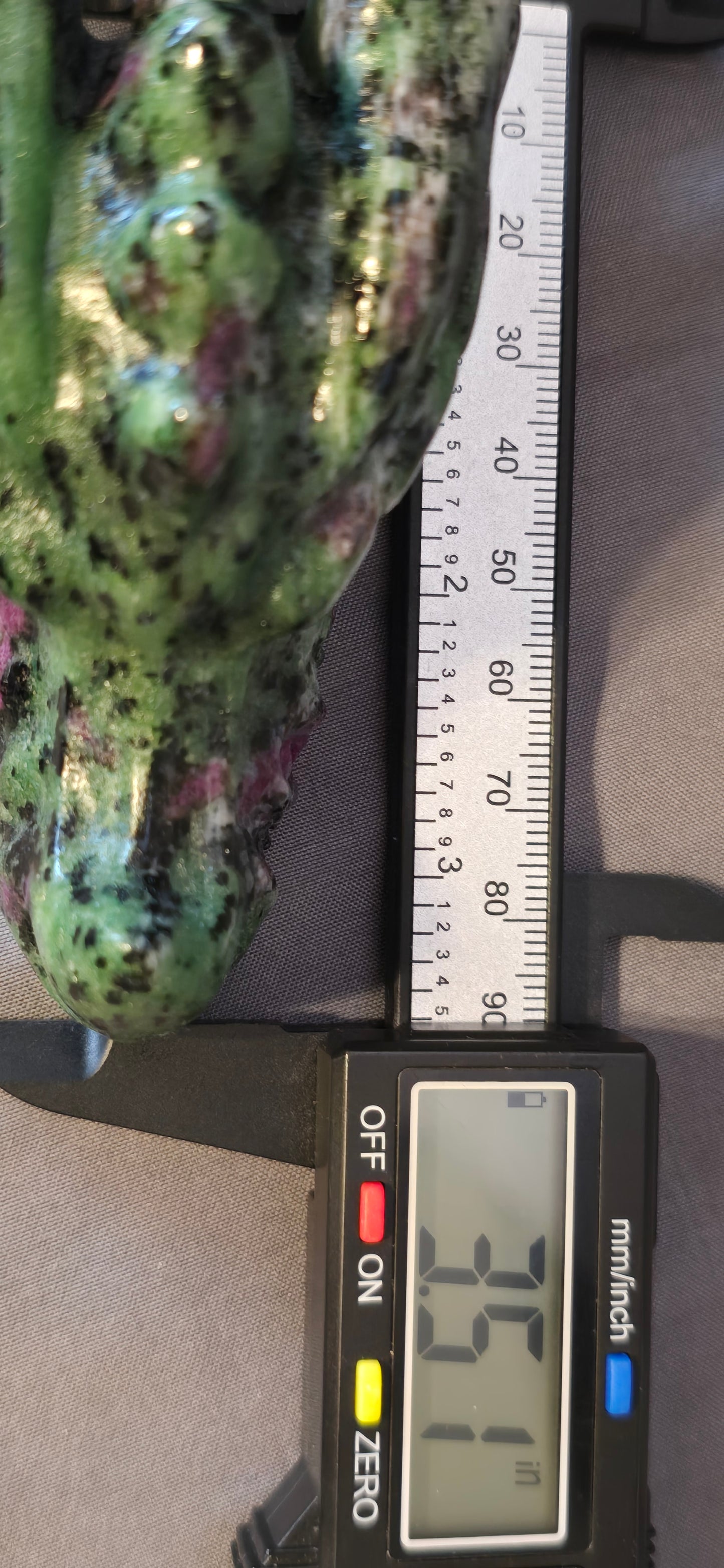 Ruby Zoisite Dragon Head