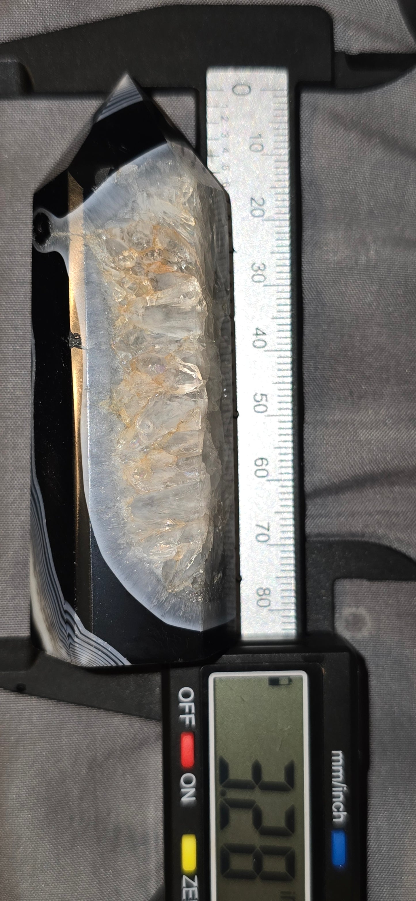 Black & White Sardonyx Tower