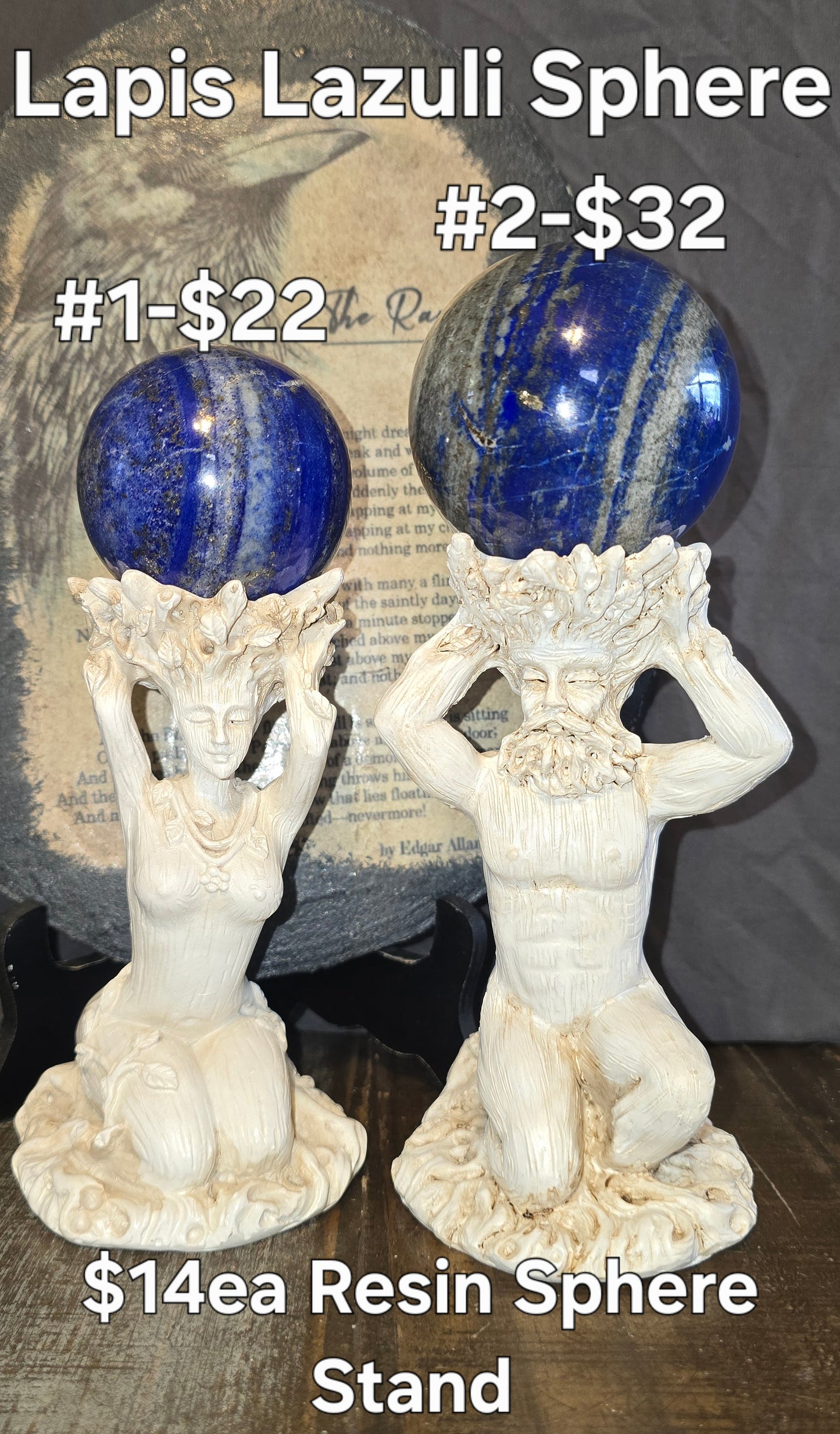 S0166 Lapis Lazuli Sphere