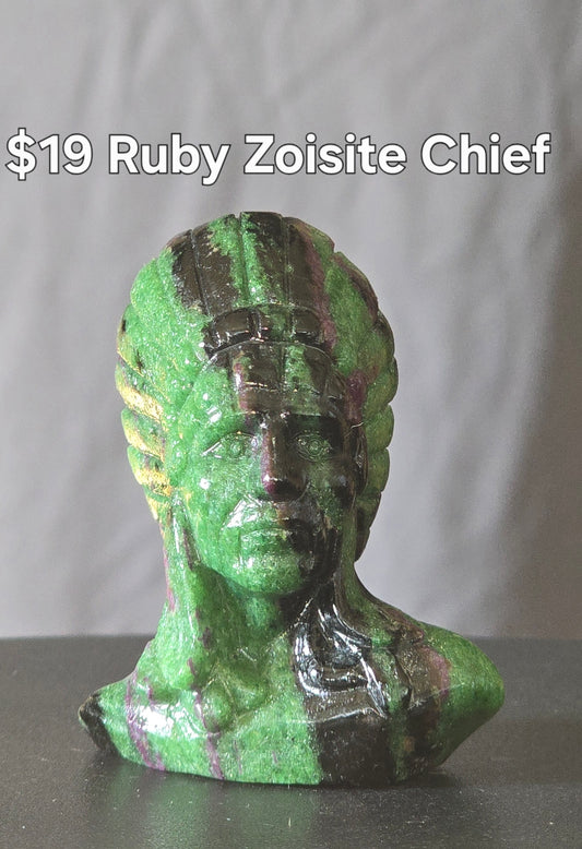 S0441 Ruby Zoisite Chief