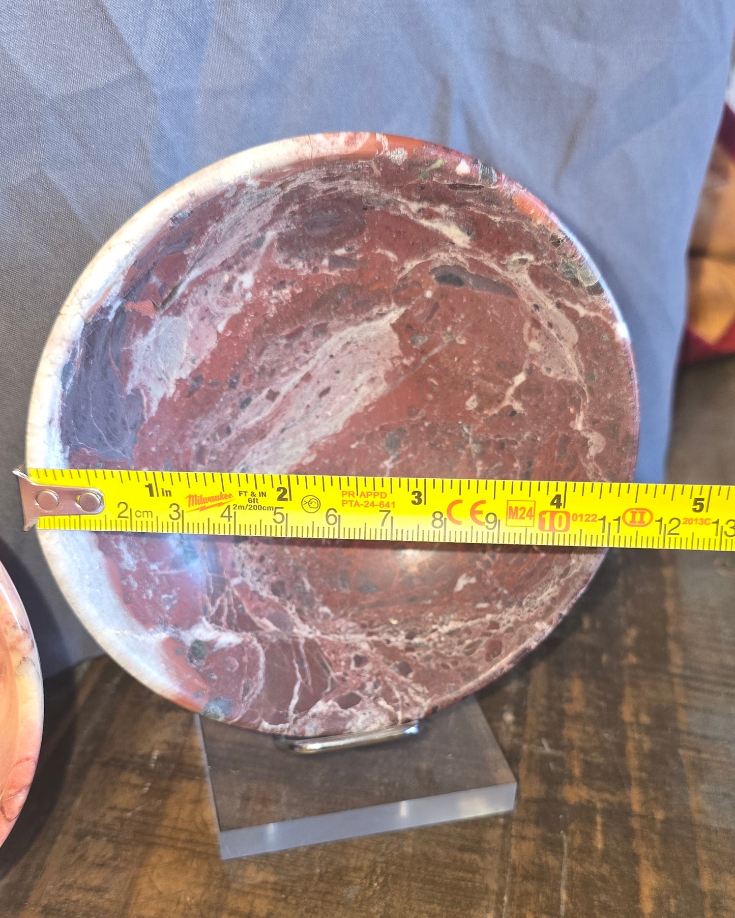 S0283 Red Jasper Bowl