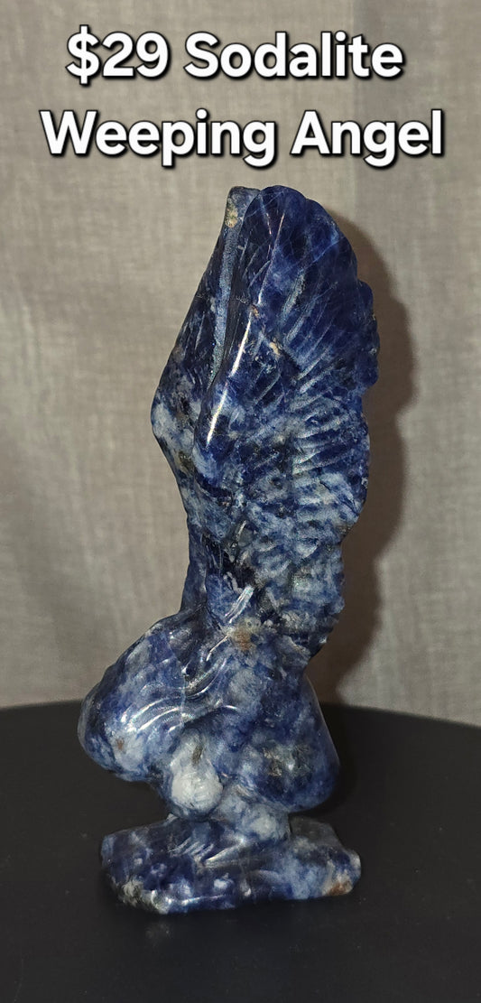Sodalite Weeping Angel
