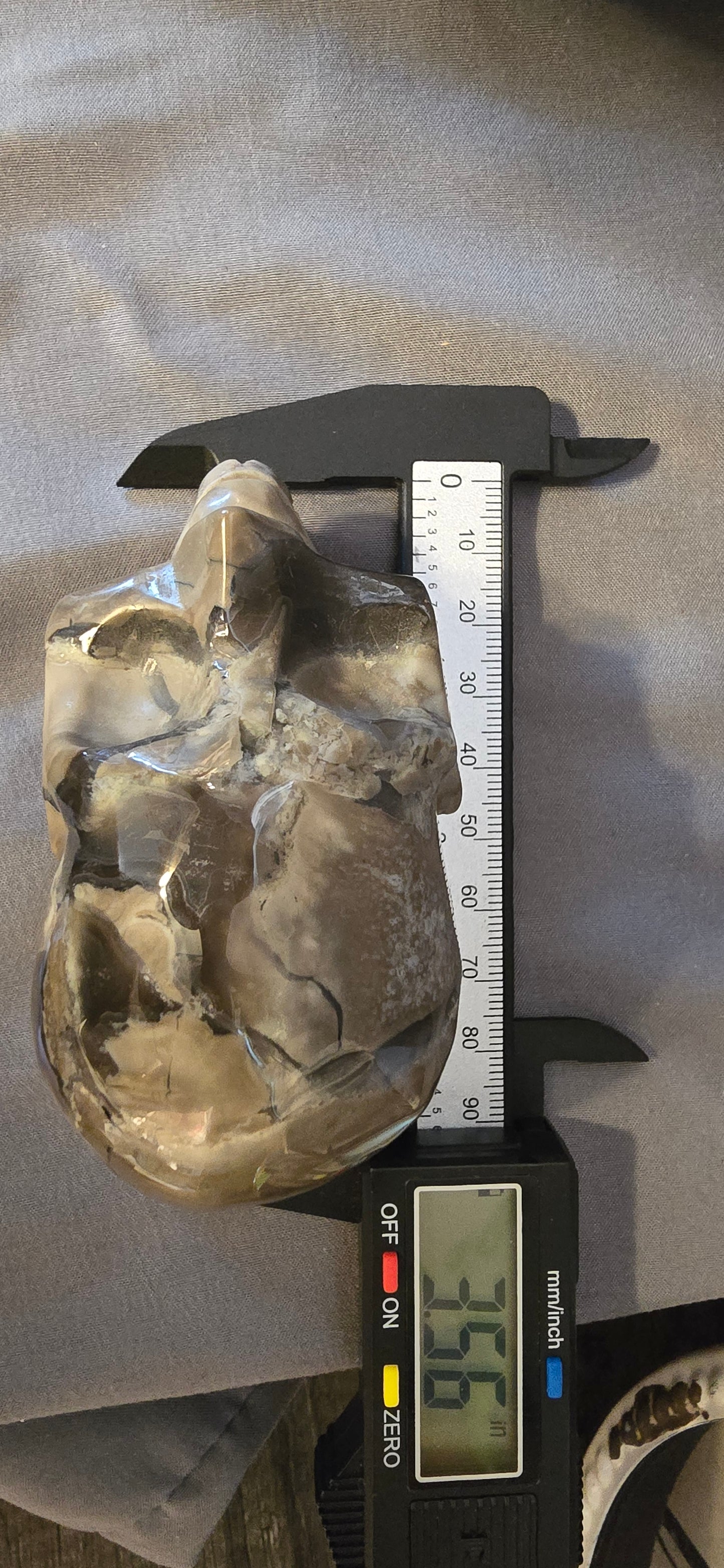 Volcanic Agate Skull