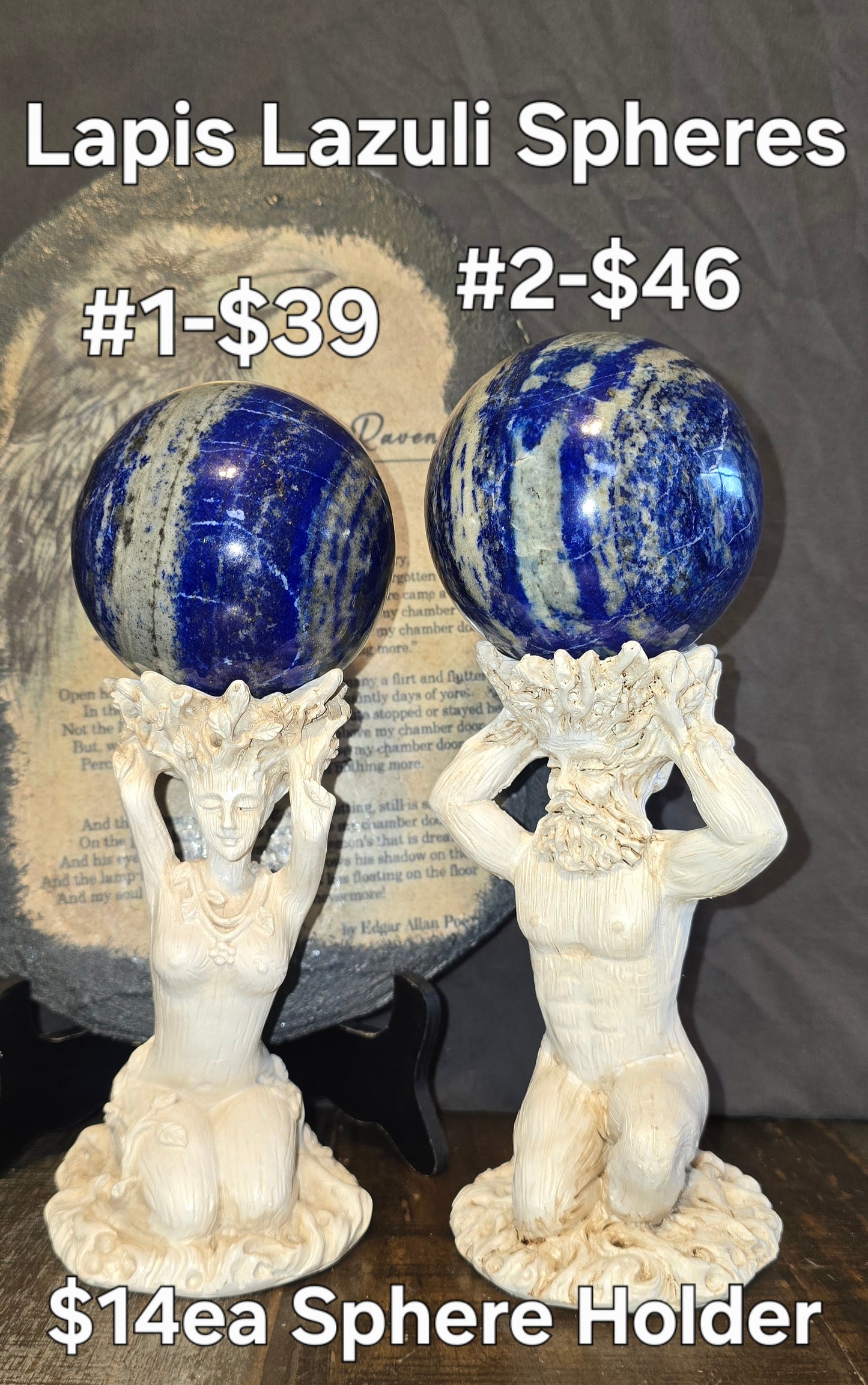 S0164 Lapis Lazuli Sphere