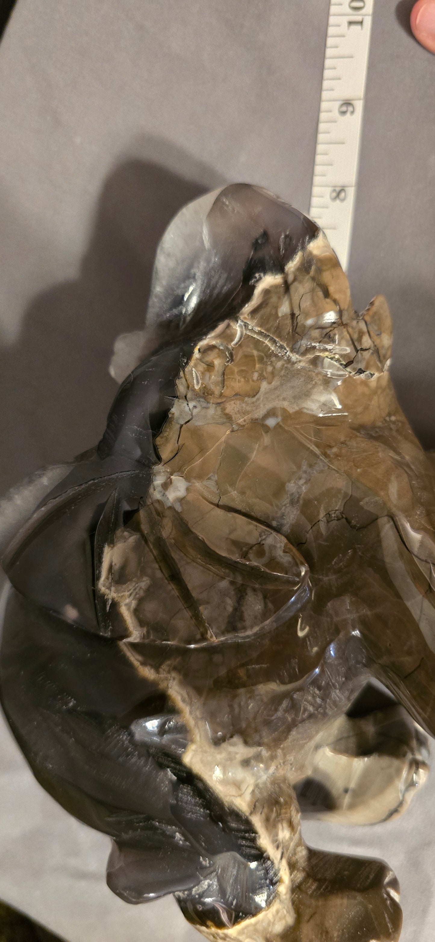 Volcanic Agate Elephant