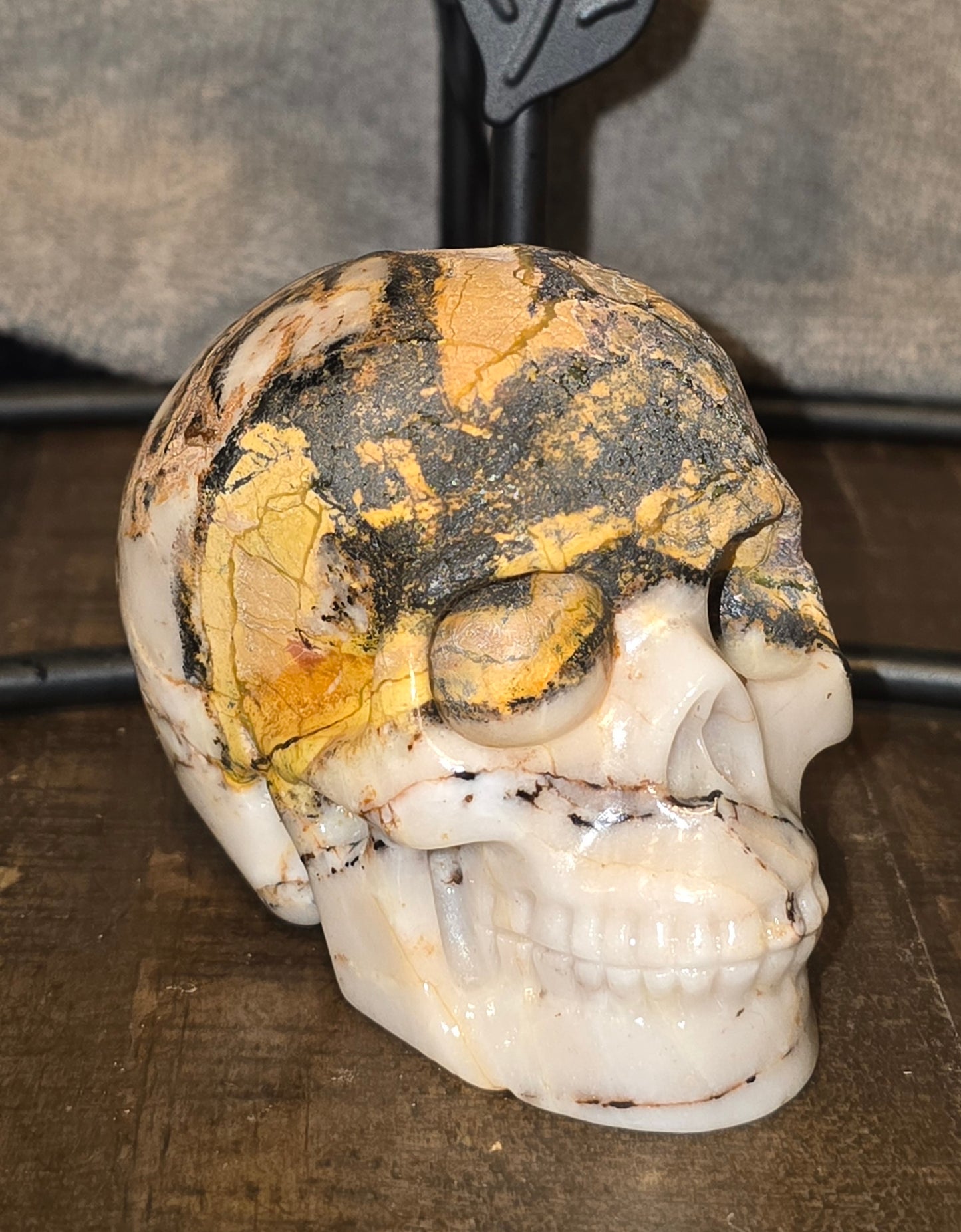 S0056 Hiso Jasper Skull