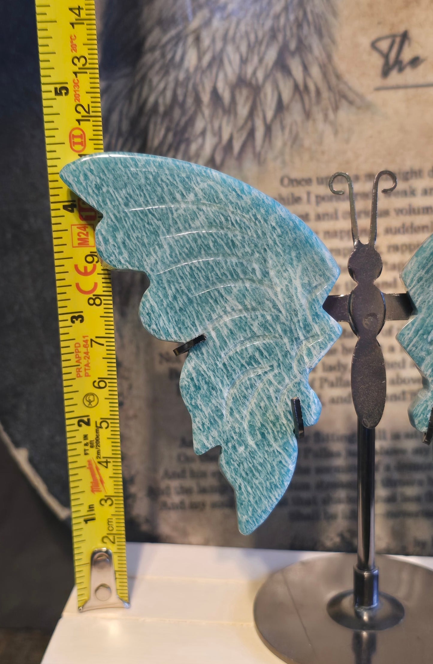 S0146 Amazonite Butterfly