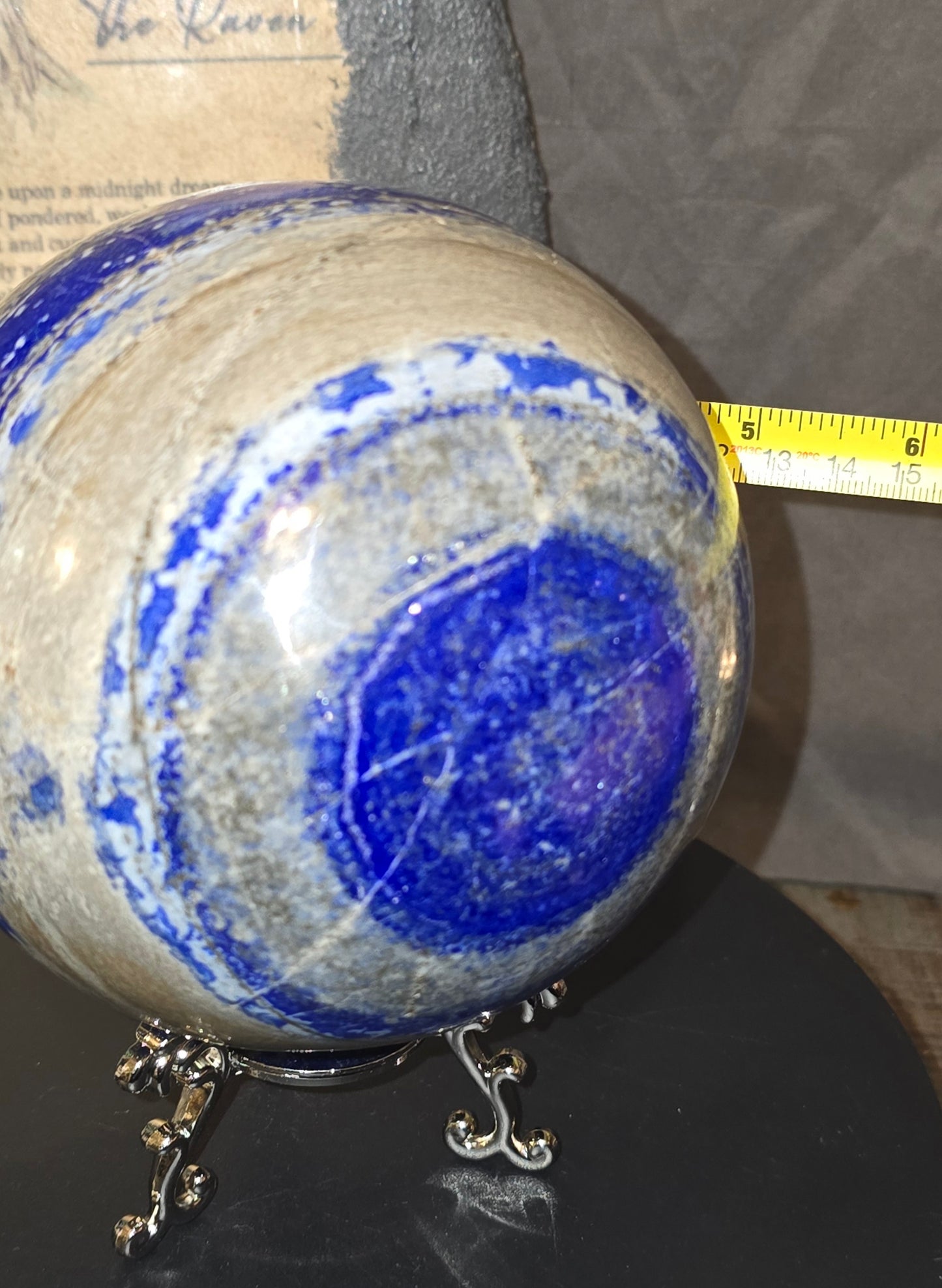 S0163 Lapis Lazuli Sphere