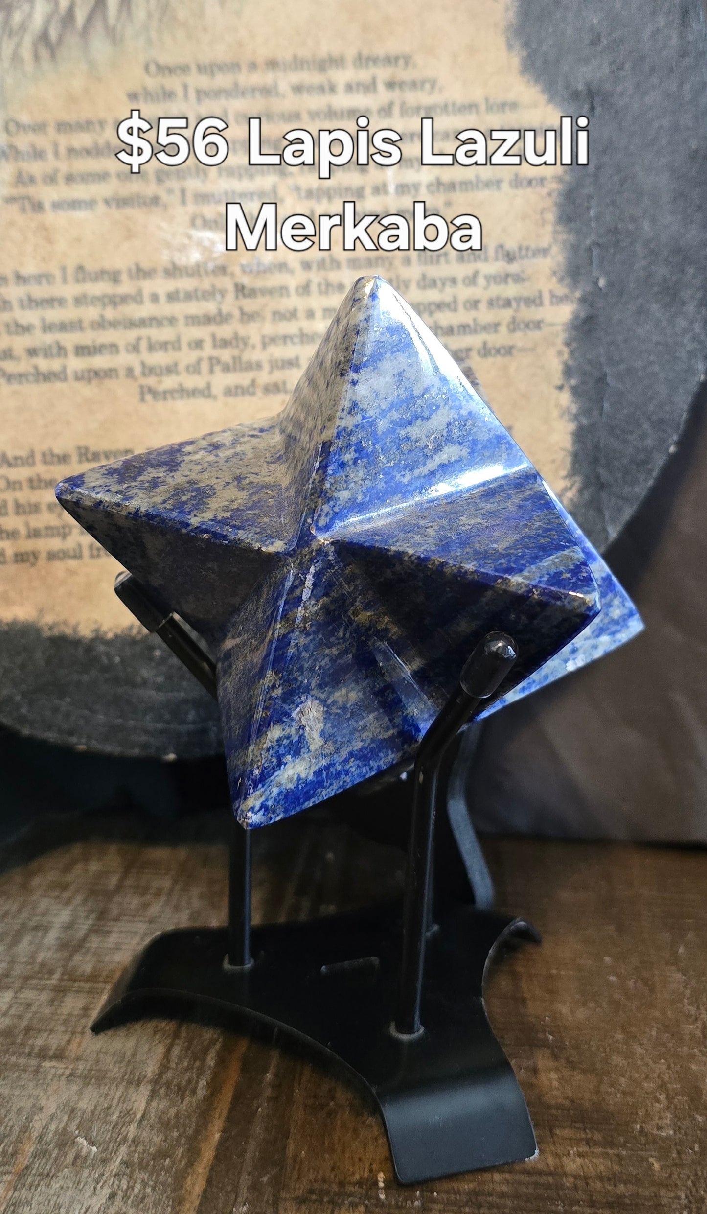 S0194 Lapis Lazuli Merkaba