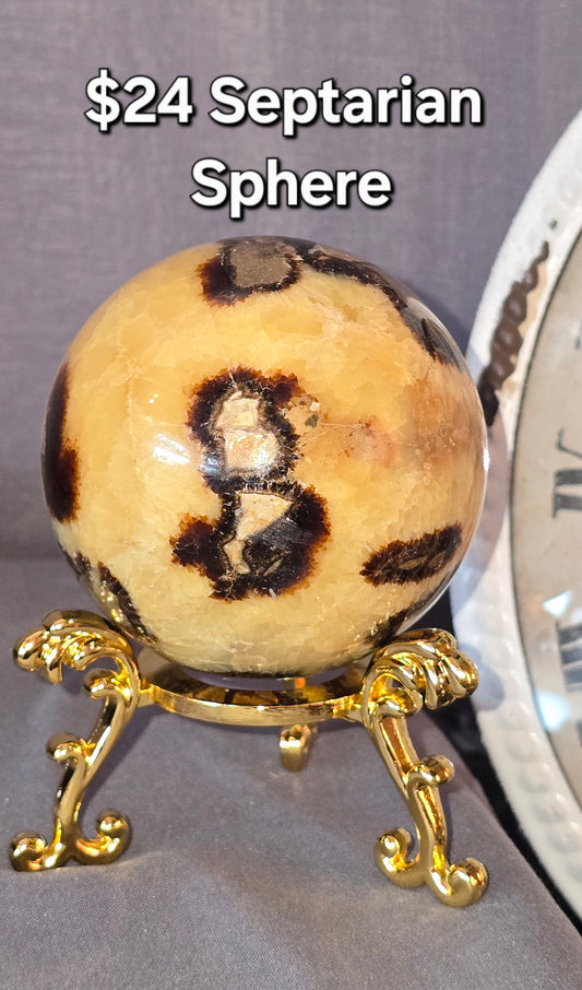Septarian Sphere