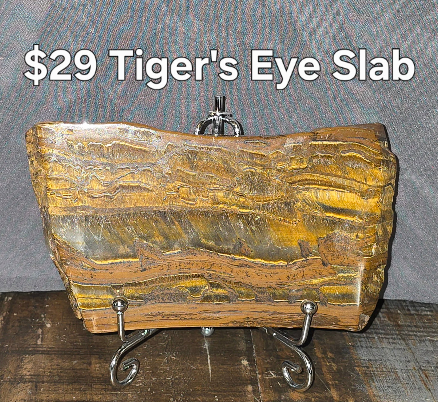 S0296 Tiger's Eye Slab