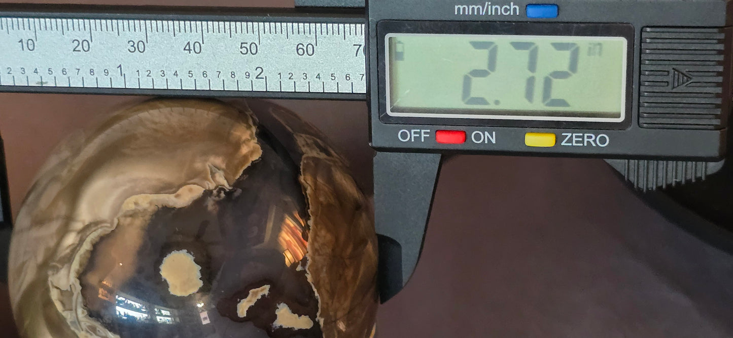 Volcanic Agate Sphere