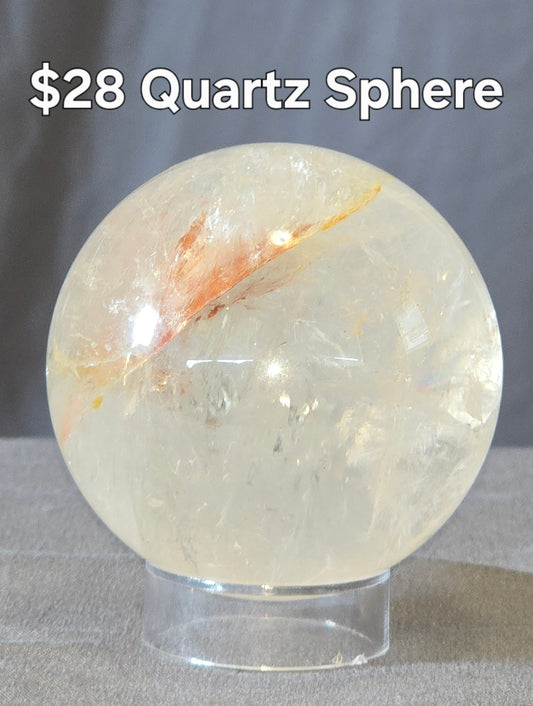 S0469 Quartz Sphere