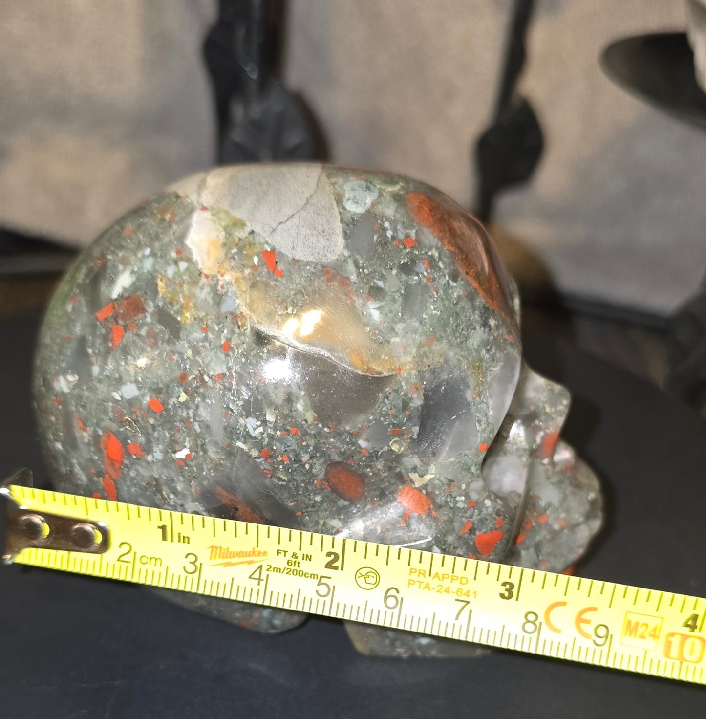 S0057 Bloodstone Skull