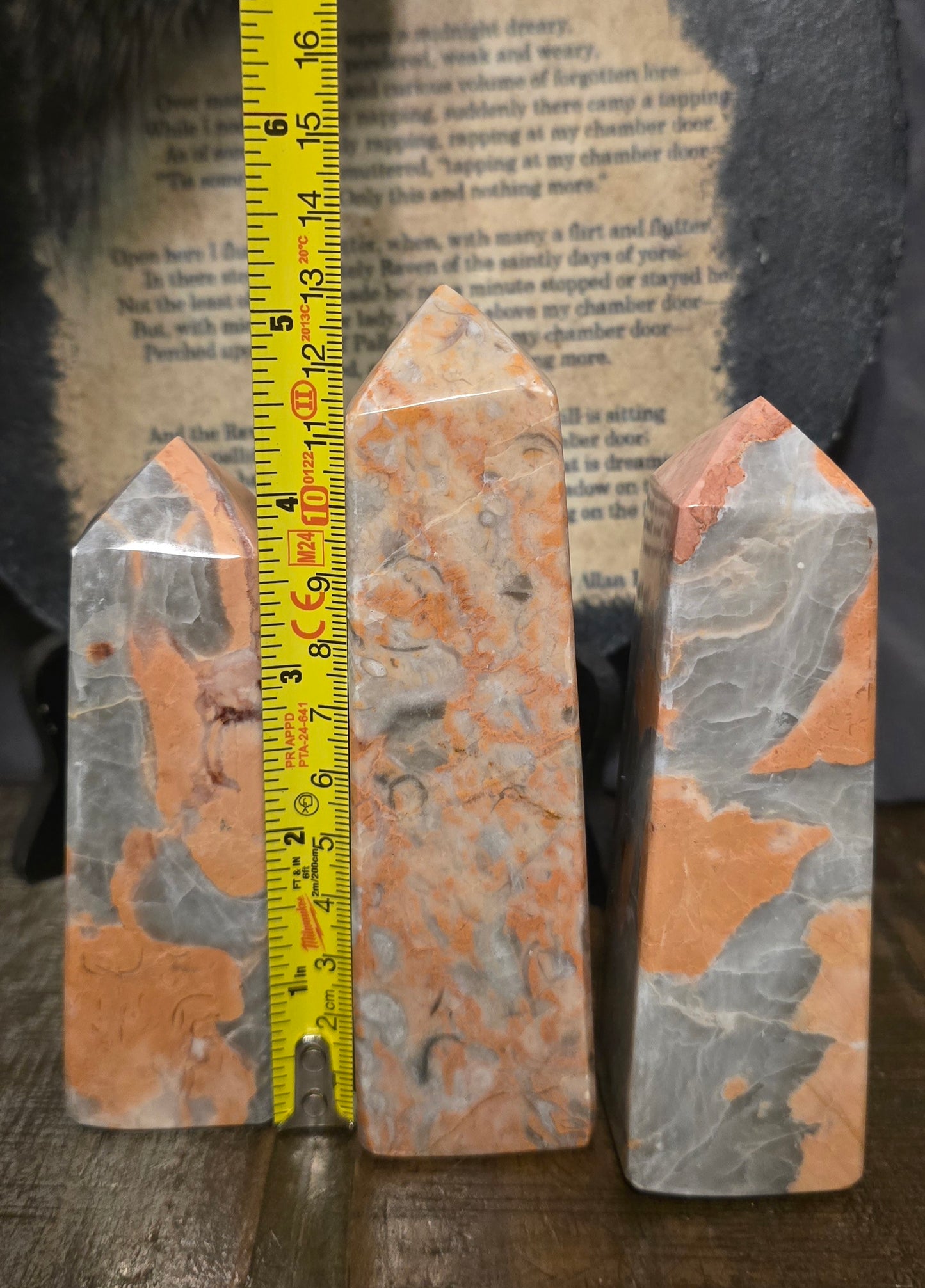 S0160 Pink Jasper Tower #2