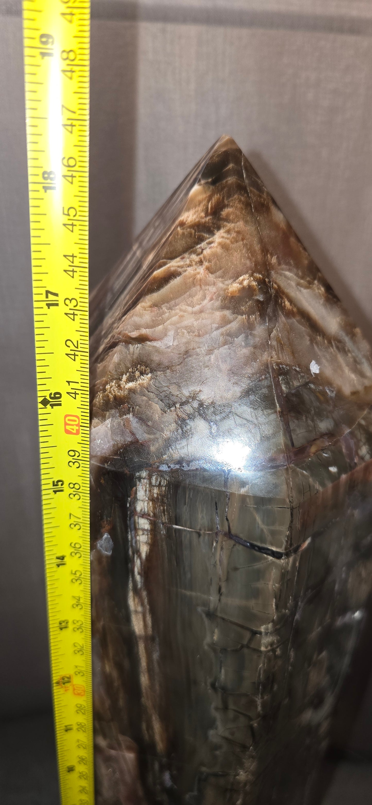 S0318 Petrified Wood GIANT Tower