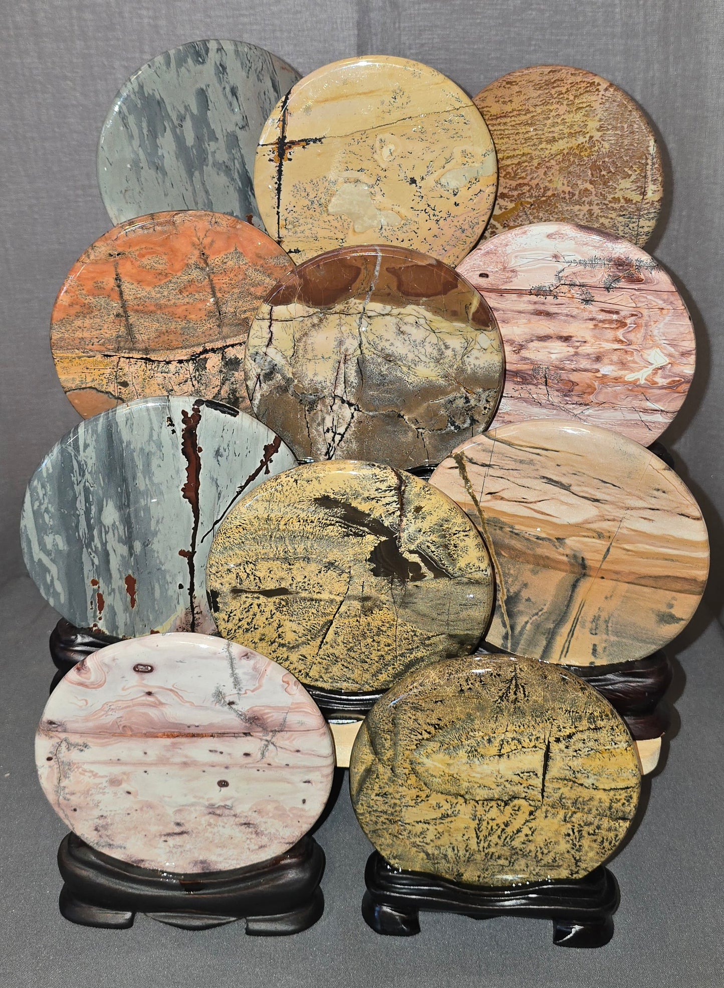 Picture Jasper Disc