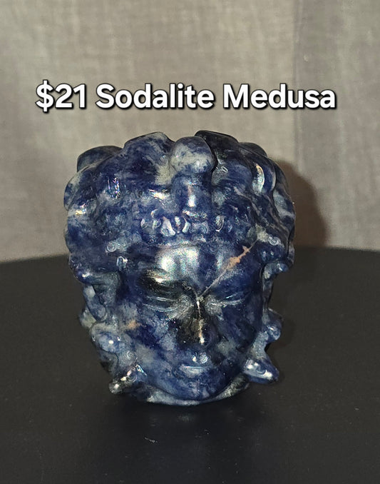 Sodalite Medusa