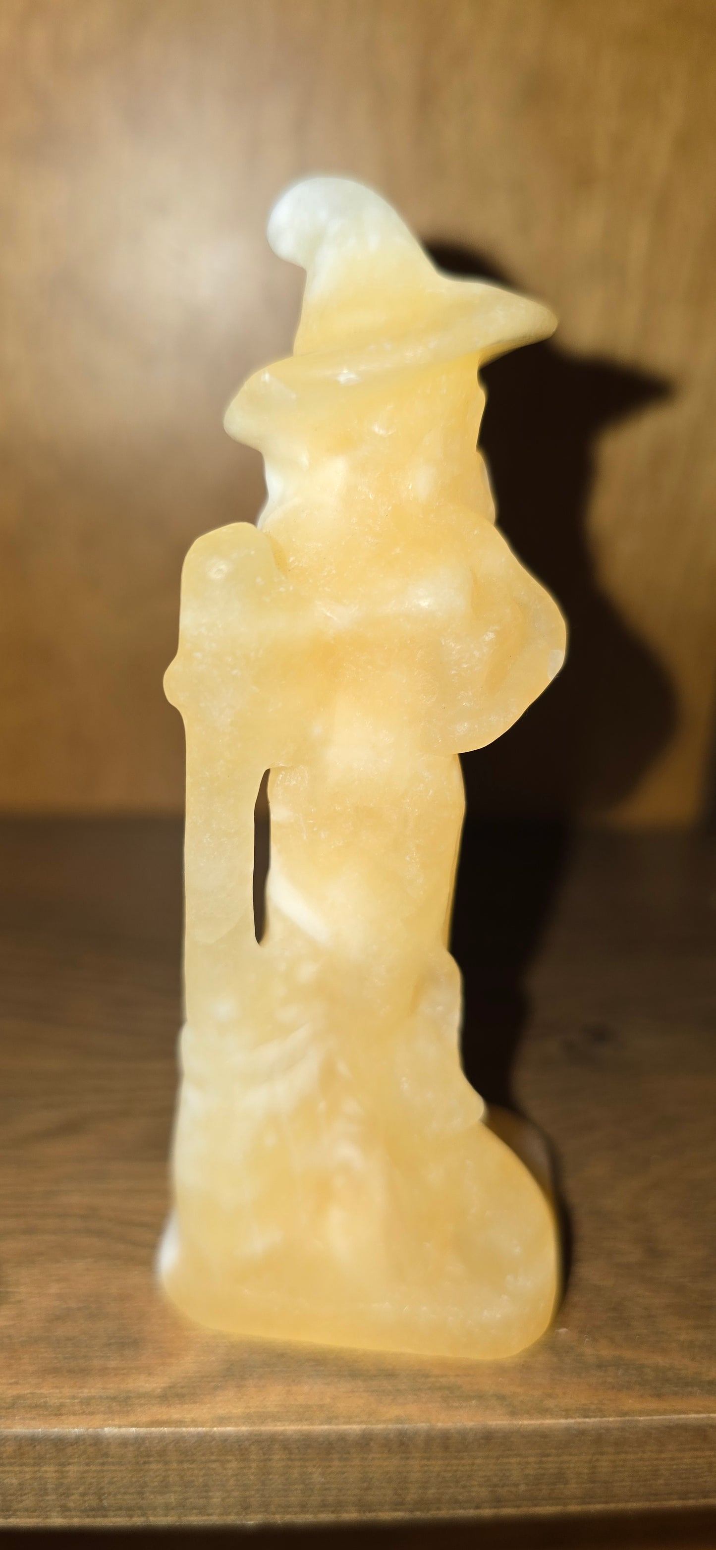 Honey Calcite Witch