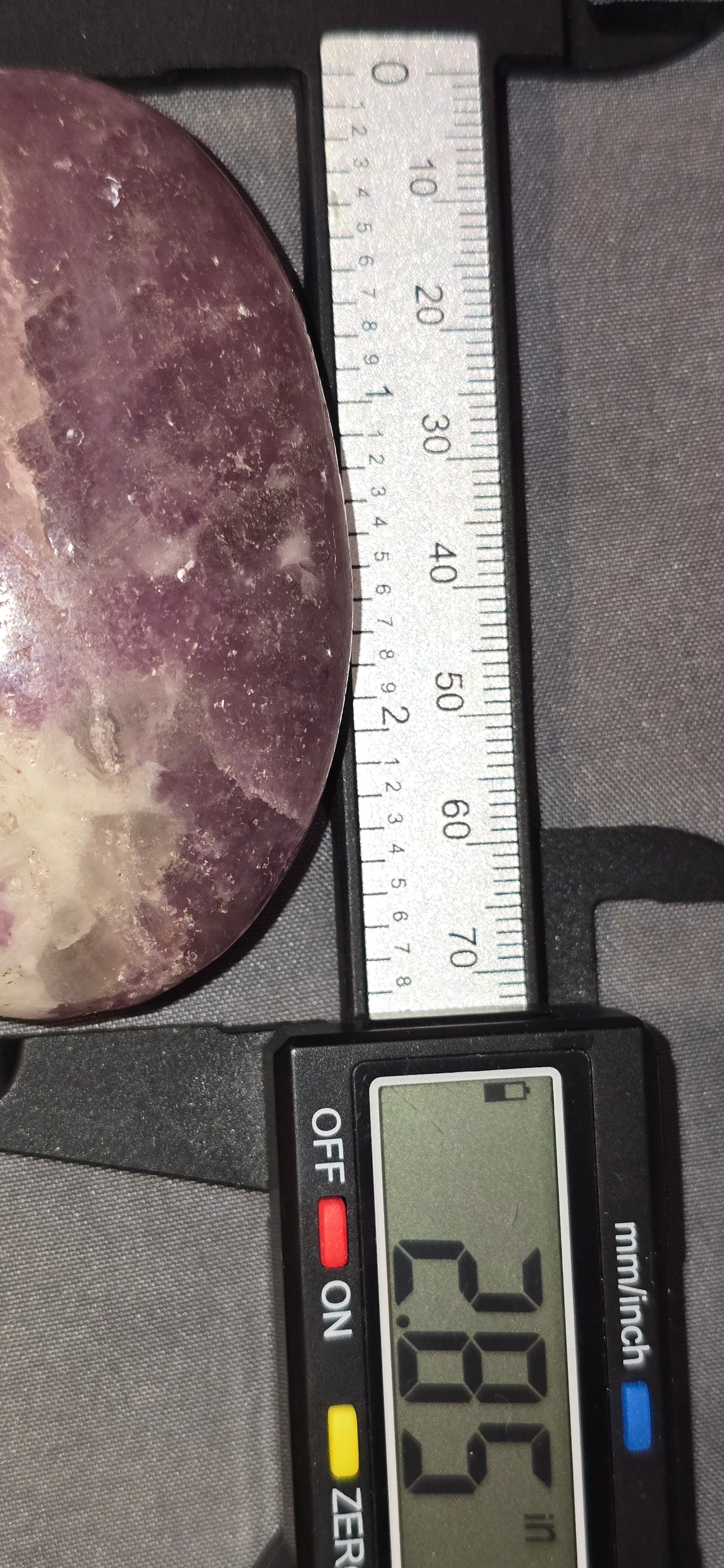 Lepidolite Palmstone
