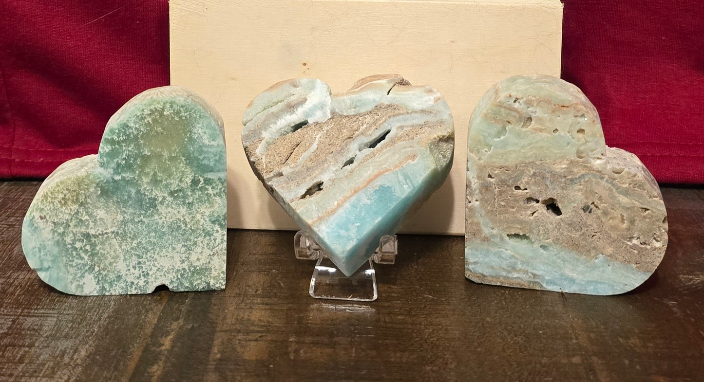 S0090 Hemimorphite Heart