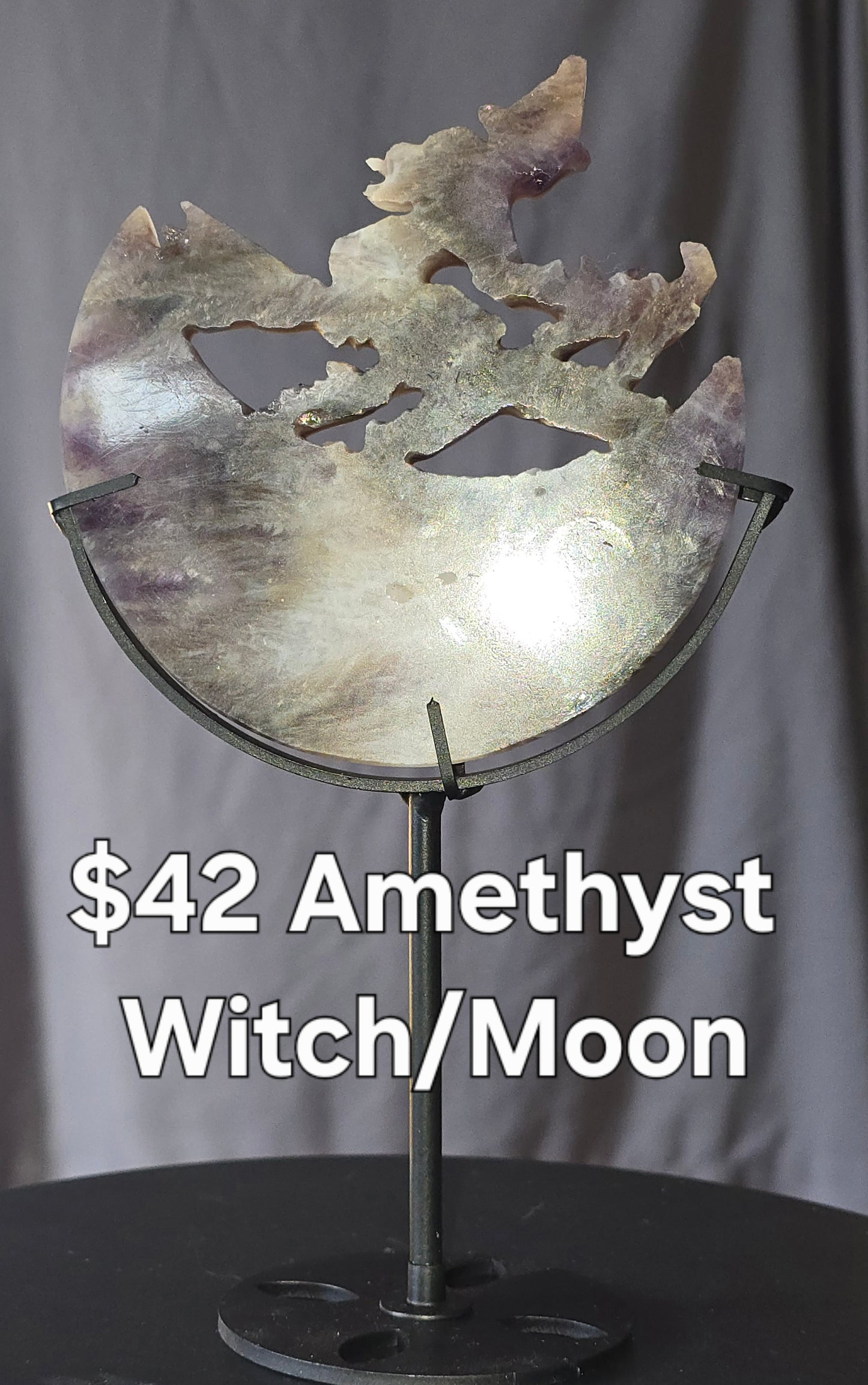 S0439 Amethyst Witch/Moon